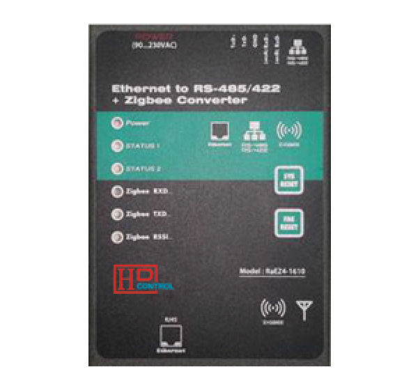 Ethernet to RS-485/422 + Zigbee Converter