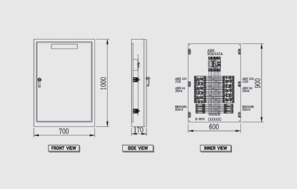 Panel Board Drawing